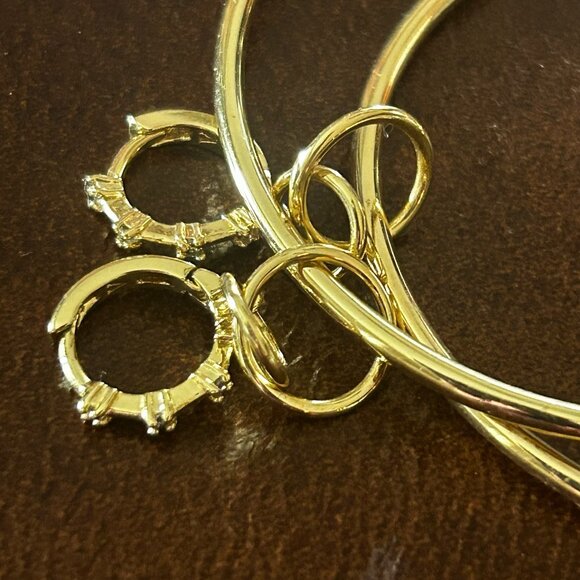 6 Pairs of Stylish Fashion & Designer Hoops - Picture 7 of 12